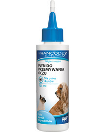 Francodex tekutý prostředek na mytí očí psů a koček 125 ml