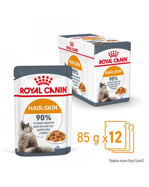 Royal Canin Intense Beauty kapsičky pro kočky v želé 12x 85 g