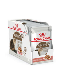 ROYAL CANIN Ageing +12 kapsičky pro dospělé kočky v omáčce 12x 85 g