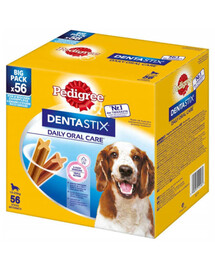 Pedigree Dentastix 10-25 kg 56 ks pamlsky pro střední plemena psů