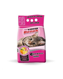 Super Benek Standard Line Citrus Freshness stelivo pro kočky s vůní citronu 10 l