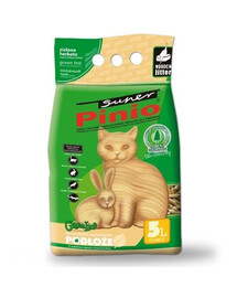 Super Benek Pinio Green Tea 35 l stelivo pro kočky s vůní zeleného čaje