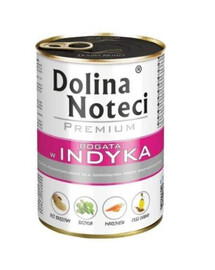 Dolina Noteci konzerva pro dospělé psy s krůtím masem 400 g