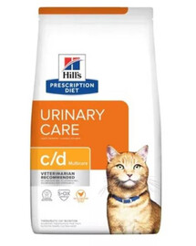 HILL'S Prescription Diet Feline  Multicare Urinary Stress granule pro kočky s močovými problémy 8 kg