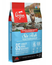 Acana Orijen 6 Fish Cat 5,4 kg granule pro kočky