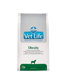 Farmina Vet Life OBESITY DOG granule pro psy s nadváhou 2 kg