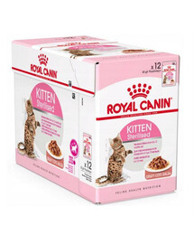 Royal Canin Kitten Sterilised sada kapsiček pro sterilizovaná koťata 12x 85 g