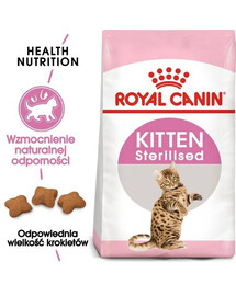 Royal Canin Kitten sterilised 3,5 kg - granule pro sterilizovaná koťata