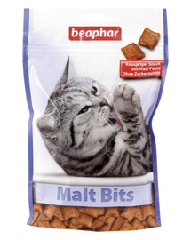 Beaphar Malt Bits 150 g pamlsek s pastou pro kočky proti pilobezoárům