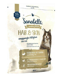 BOSCH SANABELLE Hair&skin krmivo pro kočky pro zdravou srst 400 g