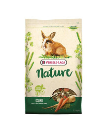 Versele - Laga Nature Cuni 2,3 kg granule pro zakrslé králíky