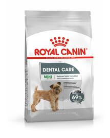 Royal Canin Dental Care Mini granule pro snížení tvorby zubního kamene určené pro dospělé psy malých plemen 3 kg