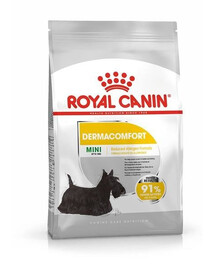 Royal Canin Dermacomfort Mini 1 kg granule pro dospělé psy malých plemen s citlivou kůží