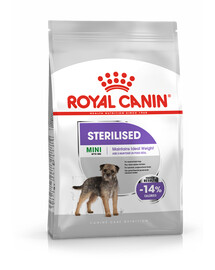 Royal Canin Sterilised Mini 3 kg - granule pro dospělé psy malých plemen, sterilizované