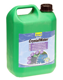 Tetra Pond CrystalWater účinně odstraňuje nečistoty a zlepšuje průhlednost vody v jezírku 3 l