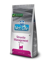 Farmina Vet Life Struvite Management Cat granule pro kočky na cystitidu 5 kg