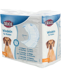 Papírové pleny Trixie pro dospělé psy L-XL 60-80cm, 12 ks/balení