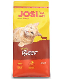 Josera JosiCat Tasty beef 18 kg - granule pro kočky s hovězím masem