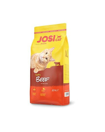 Josera JosiCat Tasty Beef 10 kg granule pro dospělé kočky s hovězím masem