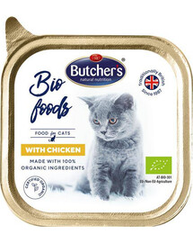 Butcher's Bio Foods Cat s kuřecí paštikou 85 g