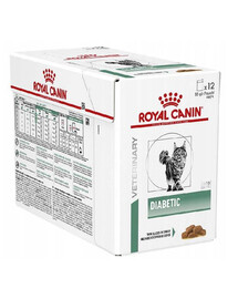 Royal Canin VHN Cat Diabetic 12x 85 g kompletní krmivo pro diabetické kočky