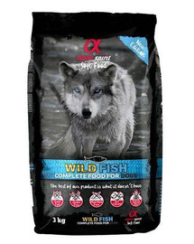 WILD FISH  kompletní měkké krmivo pro psy 3 kg