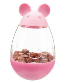 TRIXIE Treat Cat Activity Snack 9 cm x 6 ks plastová myš 