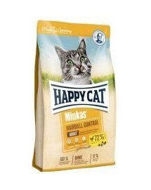 Happy Cat Minkas Hairball Control granule pro kočky s kuřecím masem 10 kg