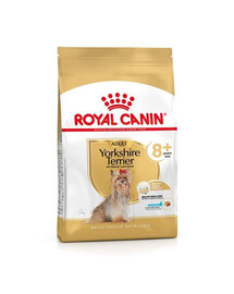 Royal Canin Yorkshire +8, 3 kg - granule pro starší jorkšírské teriéry 