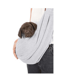 Trixie Dog carrier - taška 22 × 20 × 60 cm šedá/zelená do 5 kg
