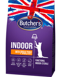 Butcher's Functional Cat Dry Indoor s drůbeží 800 g