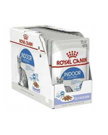 Royal Canin Indoor Sterilised sada kapsiček pro sterilizované dospělé kočky všech plemen 12x 85 g