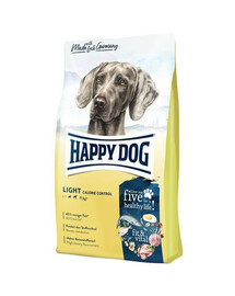 Happy Dog Light Calorie Control granule pro psy se sníženým obsahem tuku 12,5 kg