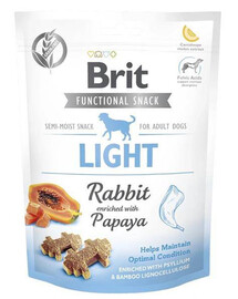 Brit care dog funkční snack light rabbit pamlsek pro psy 150 g