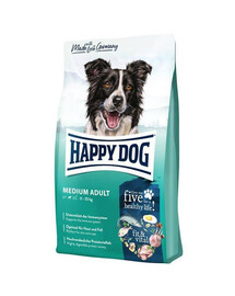 Happy Dog Supreme Fit&Vital Medium Adult 12 kg granule pro dospělé psy středních plemen