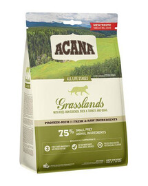 ACANA Grasslands Cat 1,8 kg granule pro kočky bez obilovin s masovou příchutí 