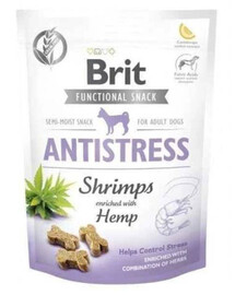 Brit care dog funkční snack krevety antistresové 150 g psí pamlsek na snížení stresu