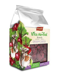 Vita Herbal pro hlodavce a králíky, červená řepa 100 g