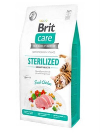 Brit Care Cat Grain free sterilized urinary 400 g krmivo pro dospělé, sterilizované kočky
