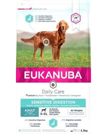 EUKANUBA Daily Care Adult Sensitive Digestive všechna plemena Chicken Sensitive Digestive Tract 2,3 kg
