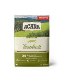 Acana Grasslands Cat 4,5 kg - granule pro kočky bez obilovin