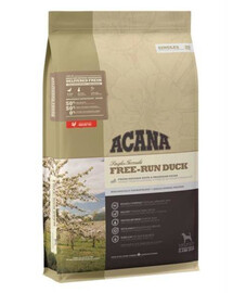 Acana Free-Run Duck Dog 11,4 kg - granule pro dospělé psy