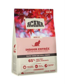 Acana Indoor Entrée Cat, granule pro kočky nevycházející poza domov 1,8 kg