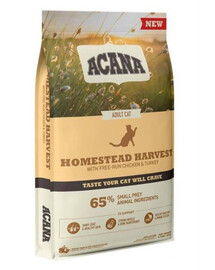 Acana Homestead Harvest Cat 4,5 kg granule pro dospělé kočky