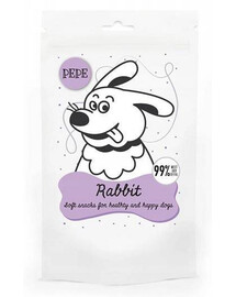 PEPE mini chunkies Rabbit 70 g - pamlsky pro dospělé psy
