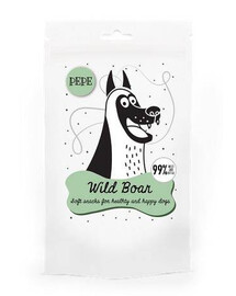 PEPE mini chunkies Wild Boar 70 g pamlsky pro dospělé psy
