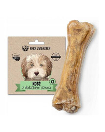 Paka Zwierzaka Pštrosí kost XL-17 cm 115 g - pamlsek pro dospělé psy