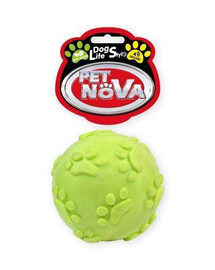 PET NOVA Soundball 6 cm se zvukovou hračkou pro psa