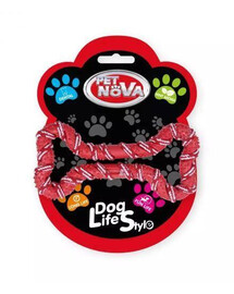 PET NOVA provazová hračka pro psy ve tvaru kosti