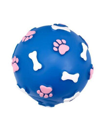 míček PET NOVA se vzorem tlapky a kosti hračka pro psa